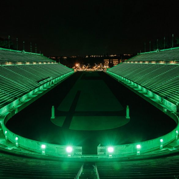 panathinaiko stadio prasino