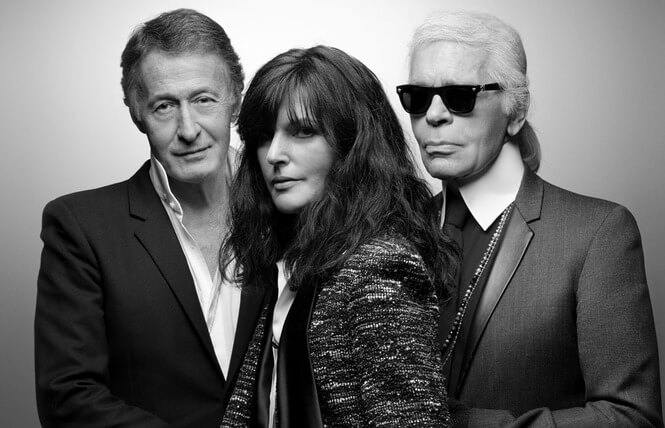 Eric Pfrunder Virginie Viard Karl Lagerfeld.