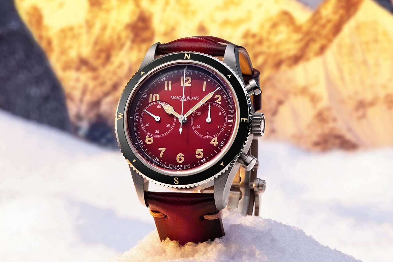 https hypebeast.com image 2022 01 montblanc takes inspiration from god of snow mountain 1858 frosty red series china 02
