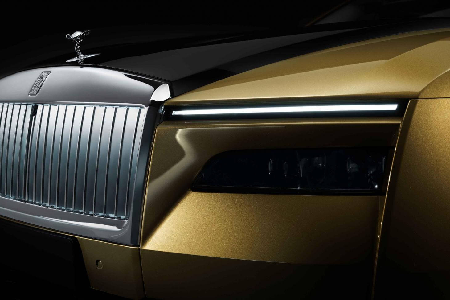10 spectre unveiled oco the first fully electric rolls royce split headlights 1