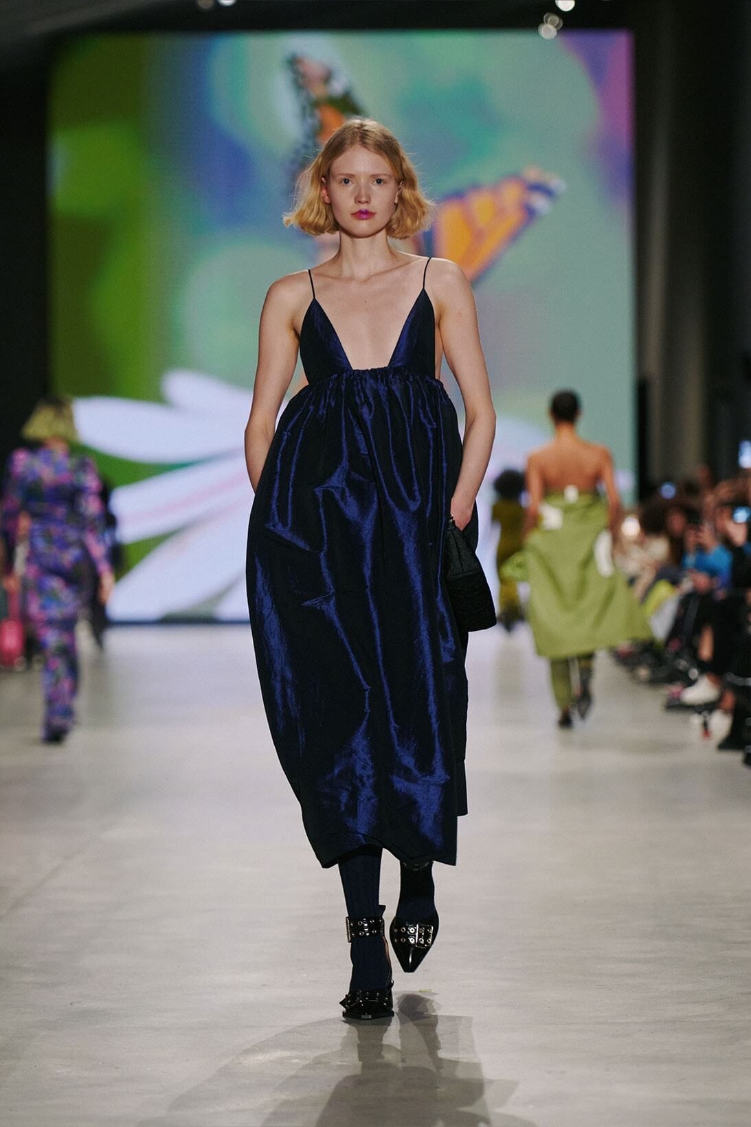 ganni fw23 collection copenhagen fashion week runway images