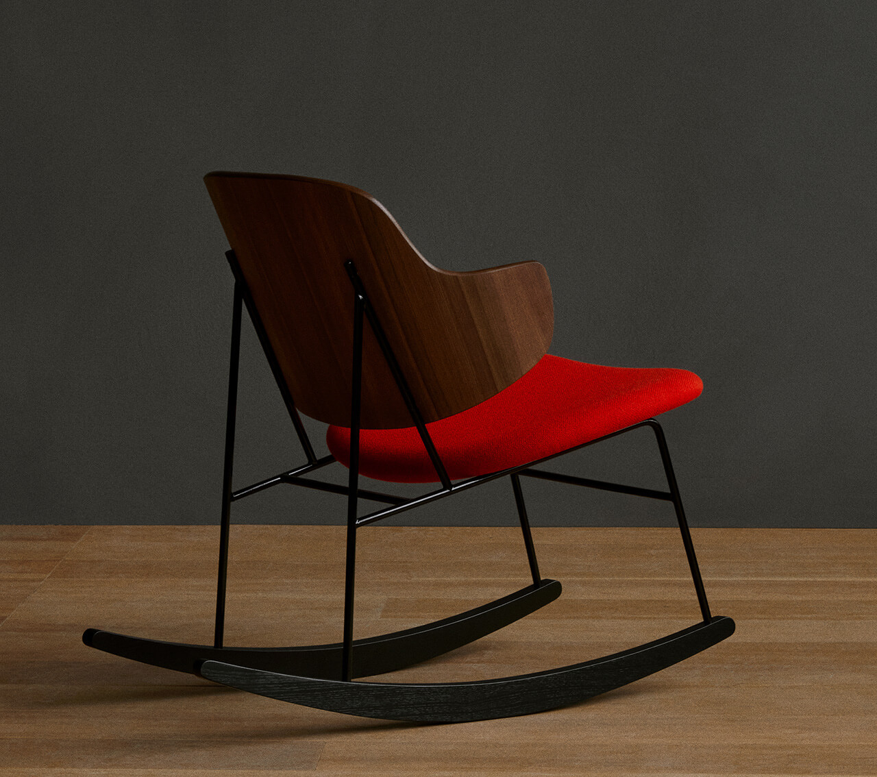 Audo Penguin Rocking Chair Kofod Larsen