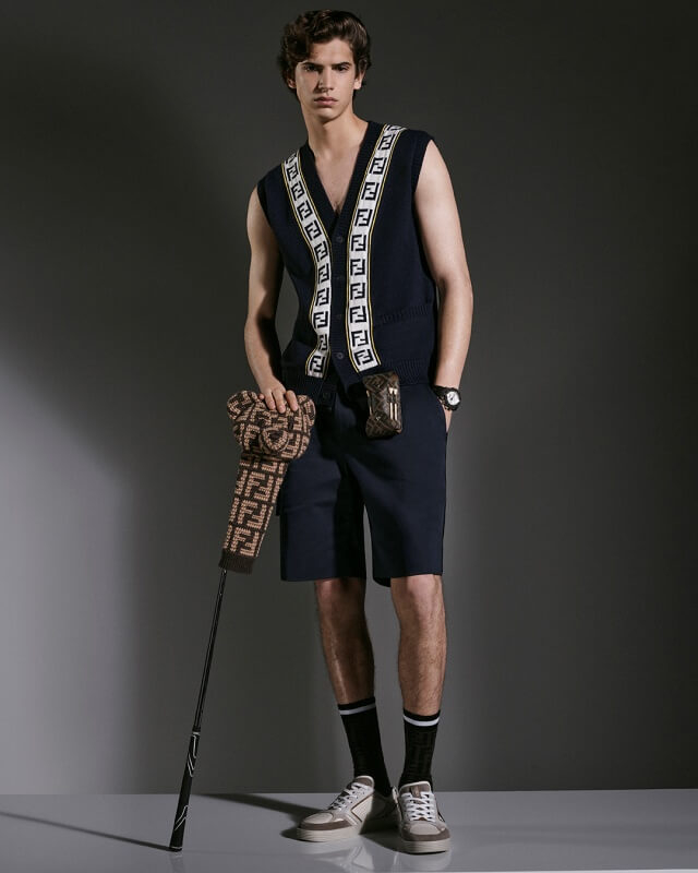 FENDI Mens FW23 24 Golf Capsule