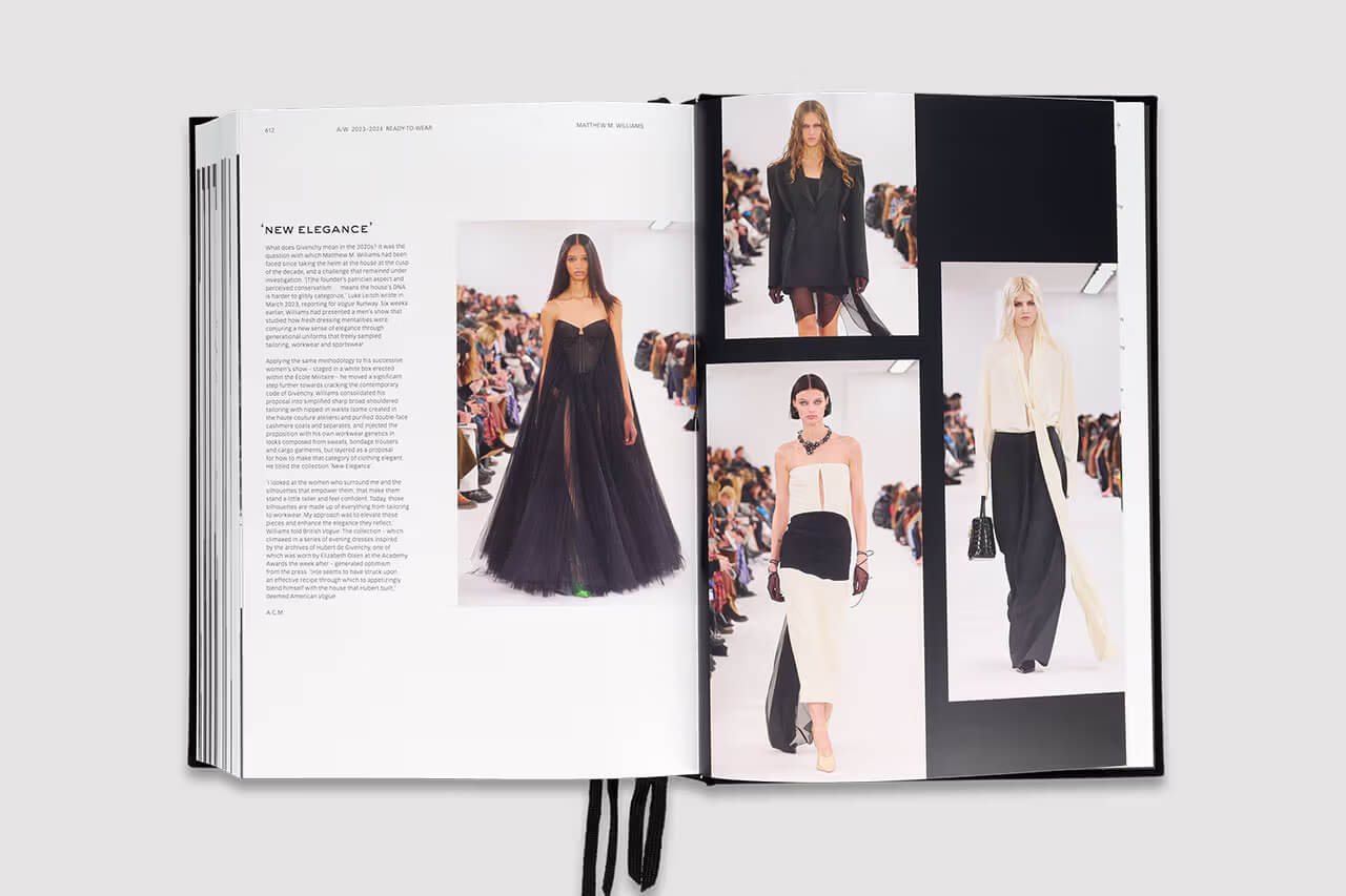 Givenchy Catwalk coffee table book